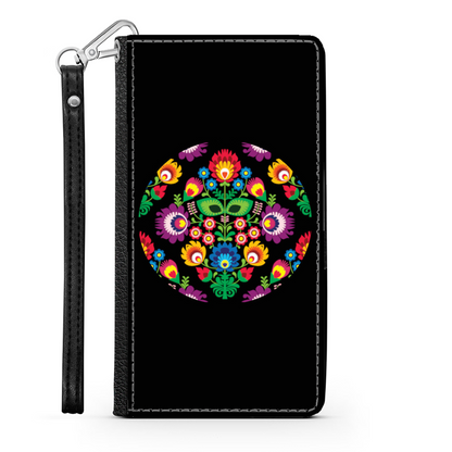 Cerchio e Fiori - Custodia per Smartphone iPhone/Galaxy -