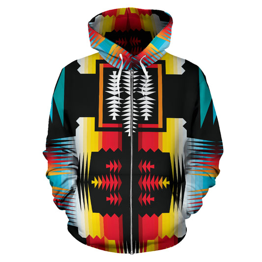 Sokapy - Felpa Unisex con Cappuccio e Zip -