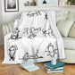 Vita da Cani - Coperta in Pile -