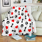 Mi piacciono i Cani - Coperta in Pile -
