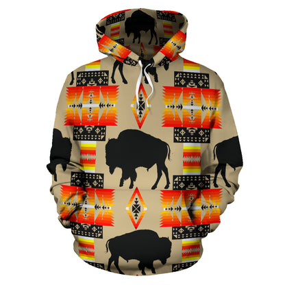 Bufalo - Felpa  Unisex con Cappuccio -