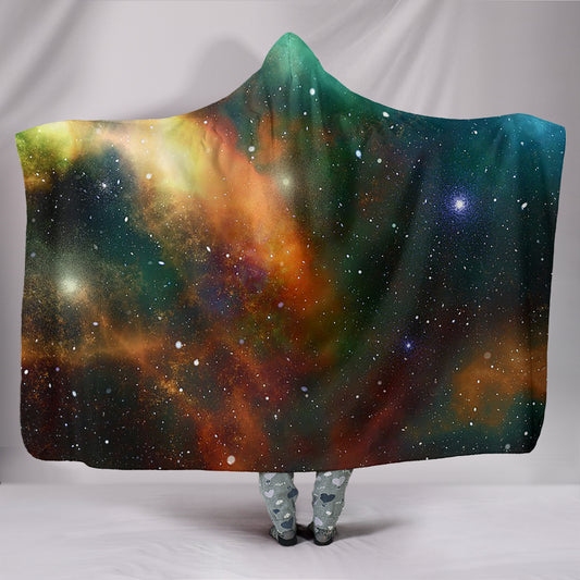 Galaxy - Coperta con cappuccio -