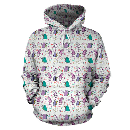 Gattini - Felpa  Unisex con Cappuccio -