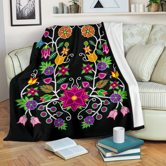 Perle Floreali - Coperta in Pile -