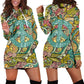 Hippie Peace Verde- Felpa a Vestito -