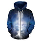 Occhi - Felpa Unisex con cappuccio e Zip -