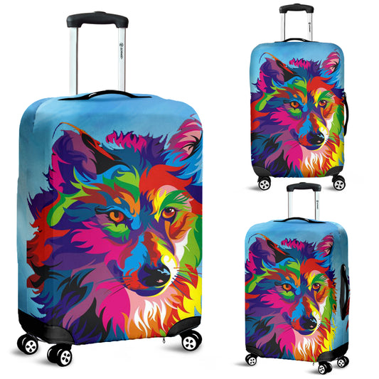 Lupo Colorato - Copri Bagaglio -