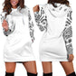 Bianco e Nero - Felpa a Vestito -