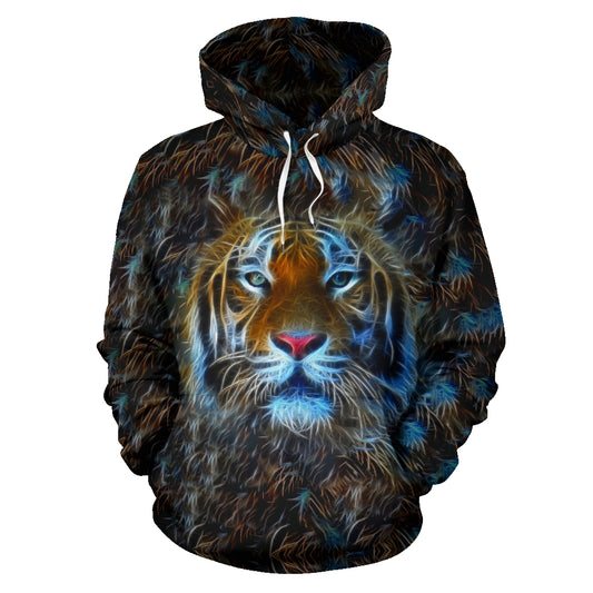 Tigre - Felpa Unisex con Cappuccio -