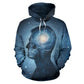 Universo 3 - Felpa Unisex con Cappuccio -