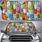 Gatti Colorati - Parasole Auto -