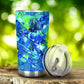 Astratto Azzurro  - Bicchierone Termico ( Tumbler ) 60 cl. -