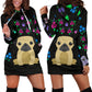 Carlino e Fiori - Felpa a Vestito -