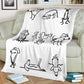 Vita da Cani - Coperta in Pile -