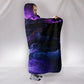 Universo Viola - Coperta con Cappuccio