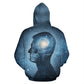 Universo 3 - Felpa Unisex con Cappuccio -