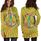 Hippie Peace  Giallo - Felpa a Vestito -