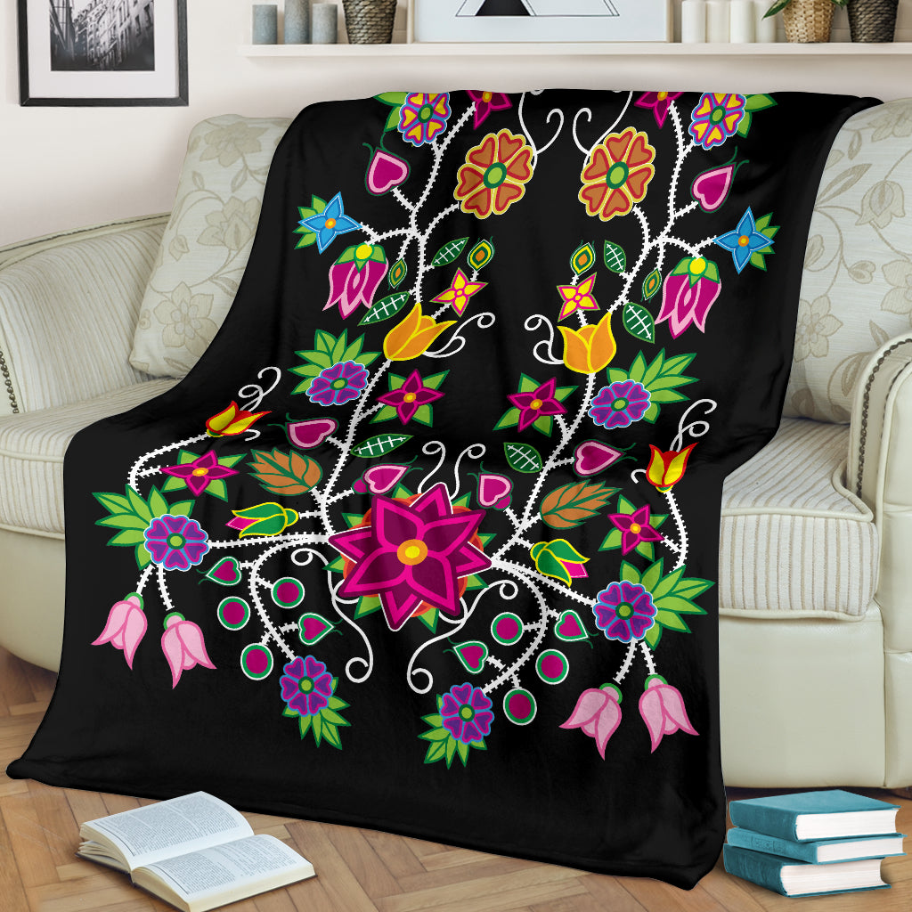 Perle Floreali - Coperta in Pile -