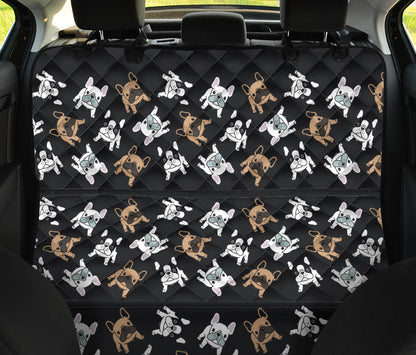 Piccoli Bulldog/ Nero - Coprisedile Auto per Amici a 4 Zampe -