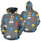 Tempesta - Felpa Unisex con Cappuccio -