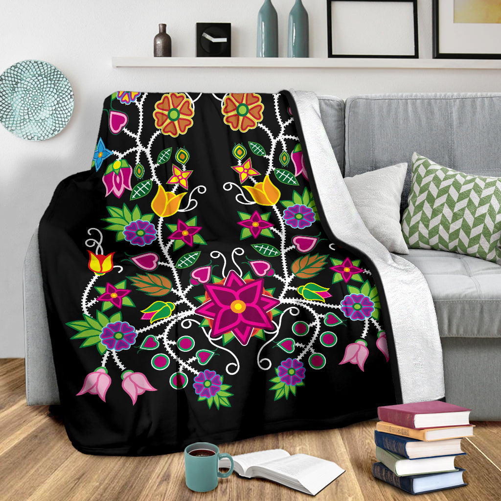 Perle Floreali - Coperta in Pile -