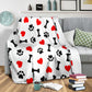 Mi piacciono i Cani - Coperta in Pile -