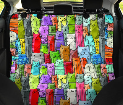 Gatti Colorati - Coprisedile Auto -