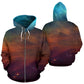 Universo 1 - Felpa Unisex con Cappuccio e Zip -