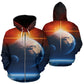 Terra - Felpa Unisex con cappuccio e Zip