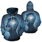 Universo 3 - Felpa Unisex con Cappuccio -