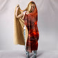 Universo Arancio - Coperta con cappuccio -