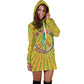 Hippie Peace  Giallo - Felpa a Vestito -