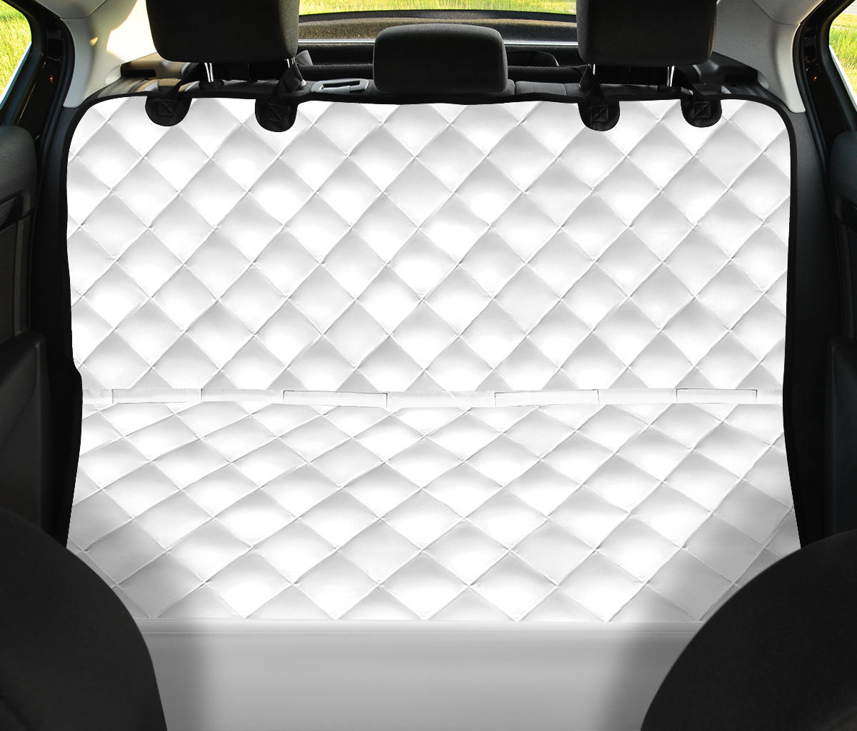 Coprisedile Auto per Amici a 4 Zampe/Bianco