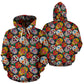 Teschietti - Felpa Unisex con Cappuccio e Zip