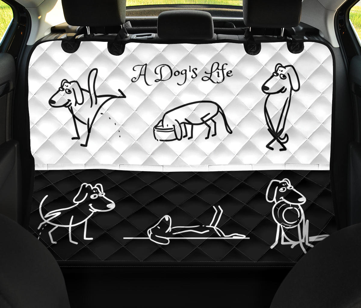 Vita da Cani - Coprisedile Auto per Amici a 4 Zampe -