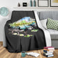 Pianoforte - Coperta in Pile/Nero -