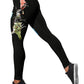 Cavalli in corsa -Leggings (Nero ) -