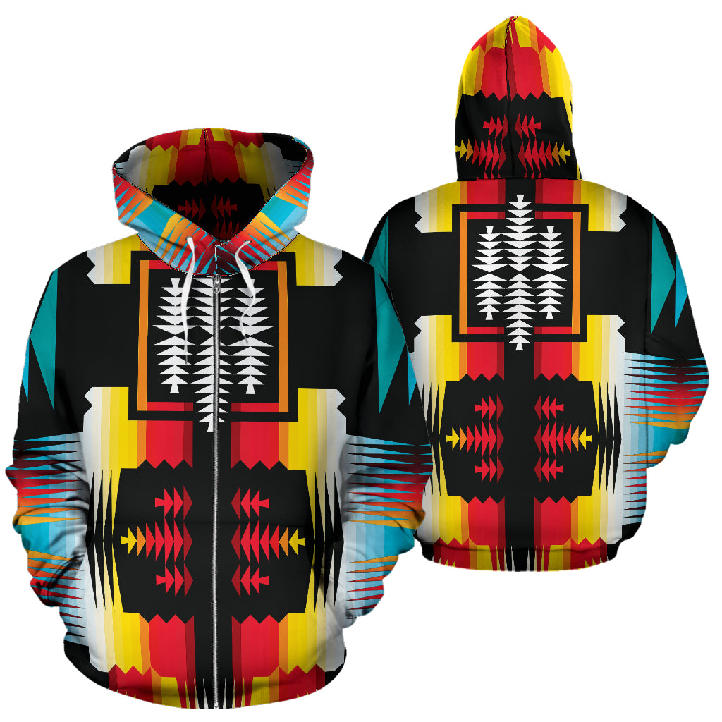 Sokapy - Felpa Unisex con Cappuccio e Zip -