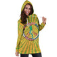 Hippie Peace  Giallo - Felpa a Vestito -