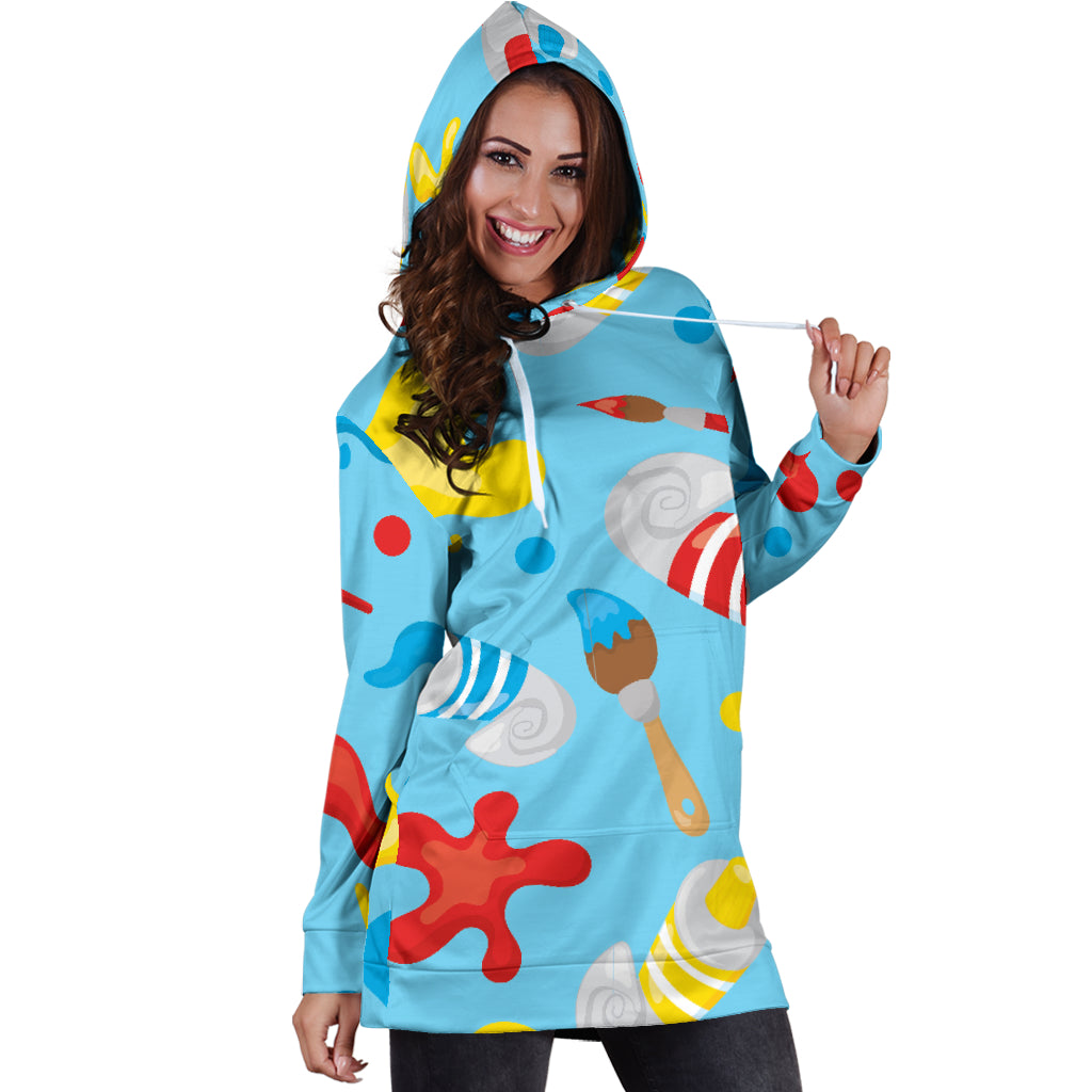 Pennelli e colori - Felpa a vestito -
