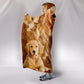 Golden Retriever - Coperta con cappuccio -