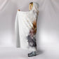 Gatto dagli occhi verdi - Coperta in Pile con cappuccio -