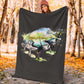 Pianoforte - Coperta in Pile/Nero -