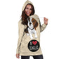 I Love Beagles - Felpa a Vestito -