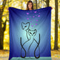 Gatti Innamorati - Coperta in Pile -