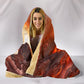 Universo Arancio - Coperta con cappuccio -