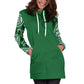 Verde - Felpa a Vestito -