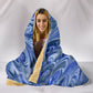 Sfumature di Blu - Coperta con Cappuccio -