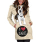 I Love Beagles - Felpa a Vestito -