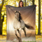 Cavallo Selvaggio - Coperta in Pile -